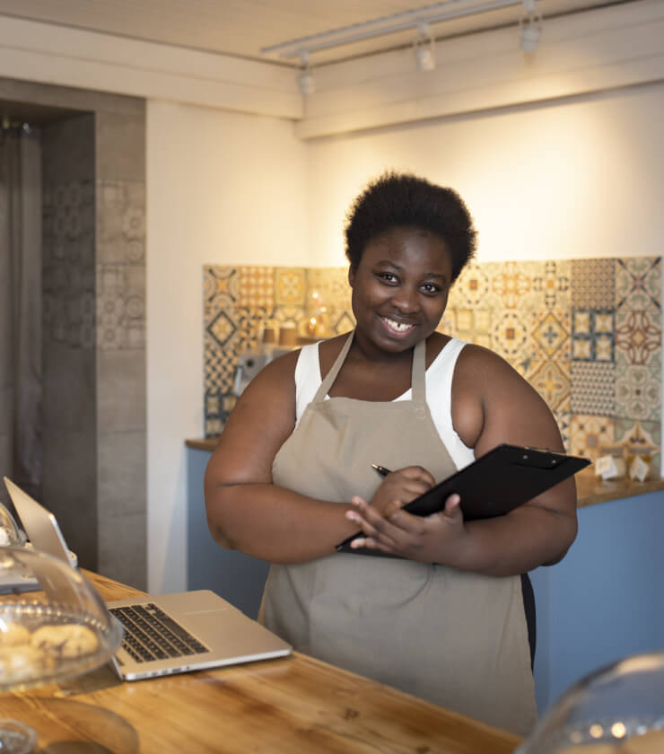 female business owner